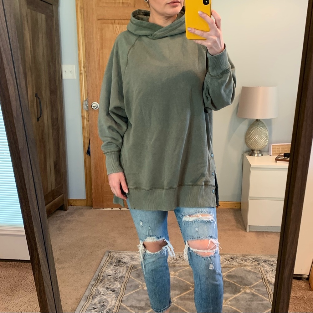 Aerie dolman sleeve pullover hoodie